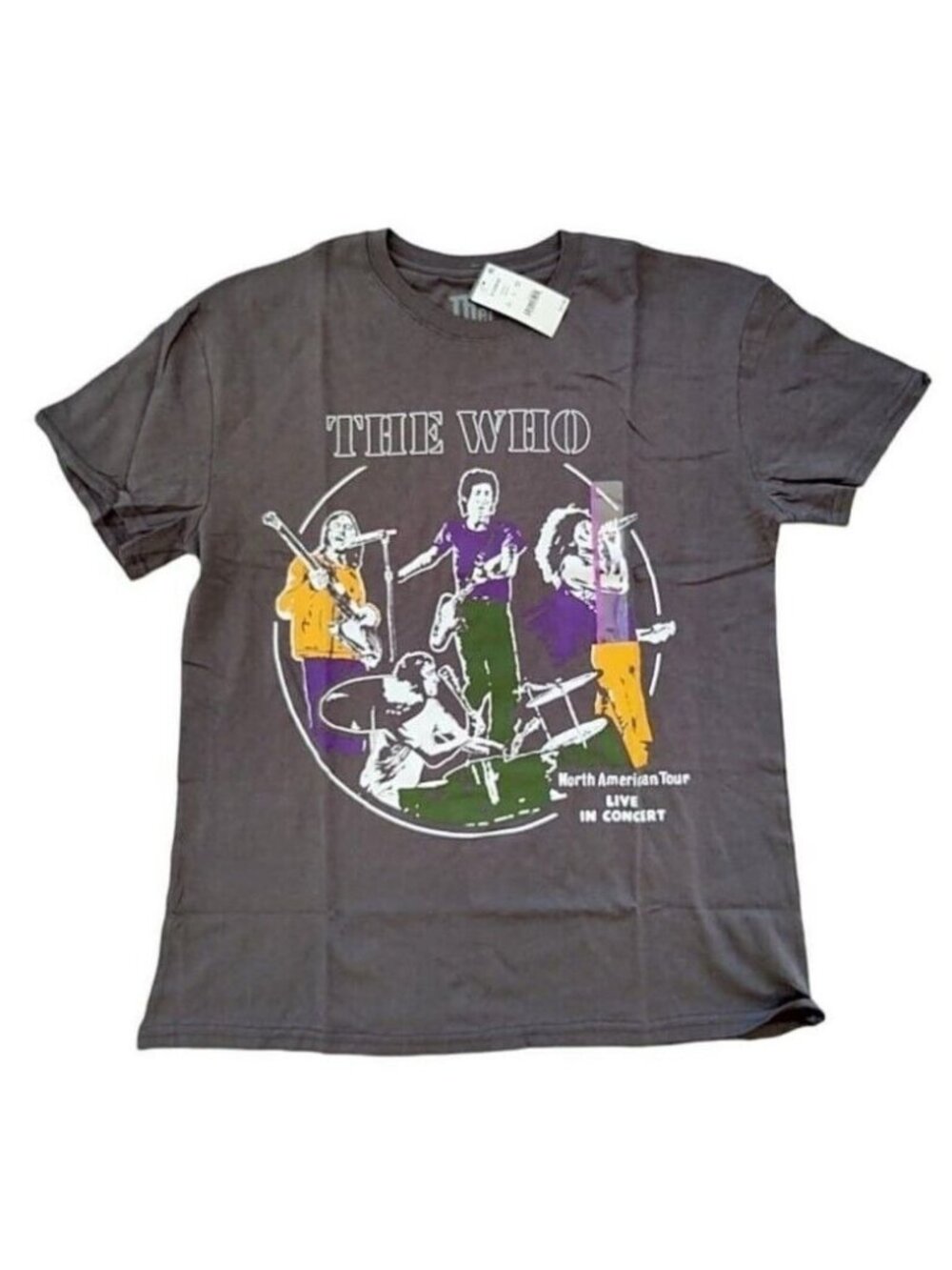 The Who North American Tour Concert T-Shirt NWT